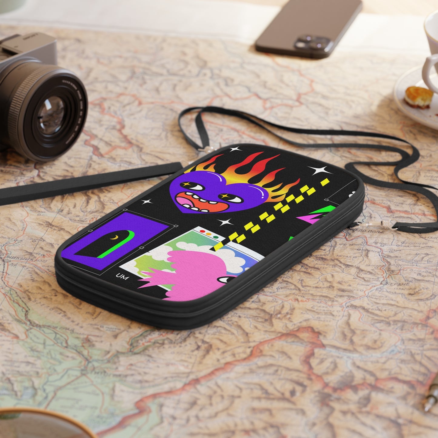 Vibrant Passport Wallet