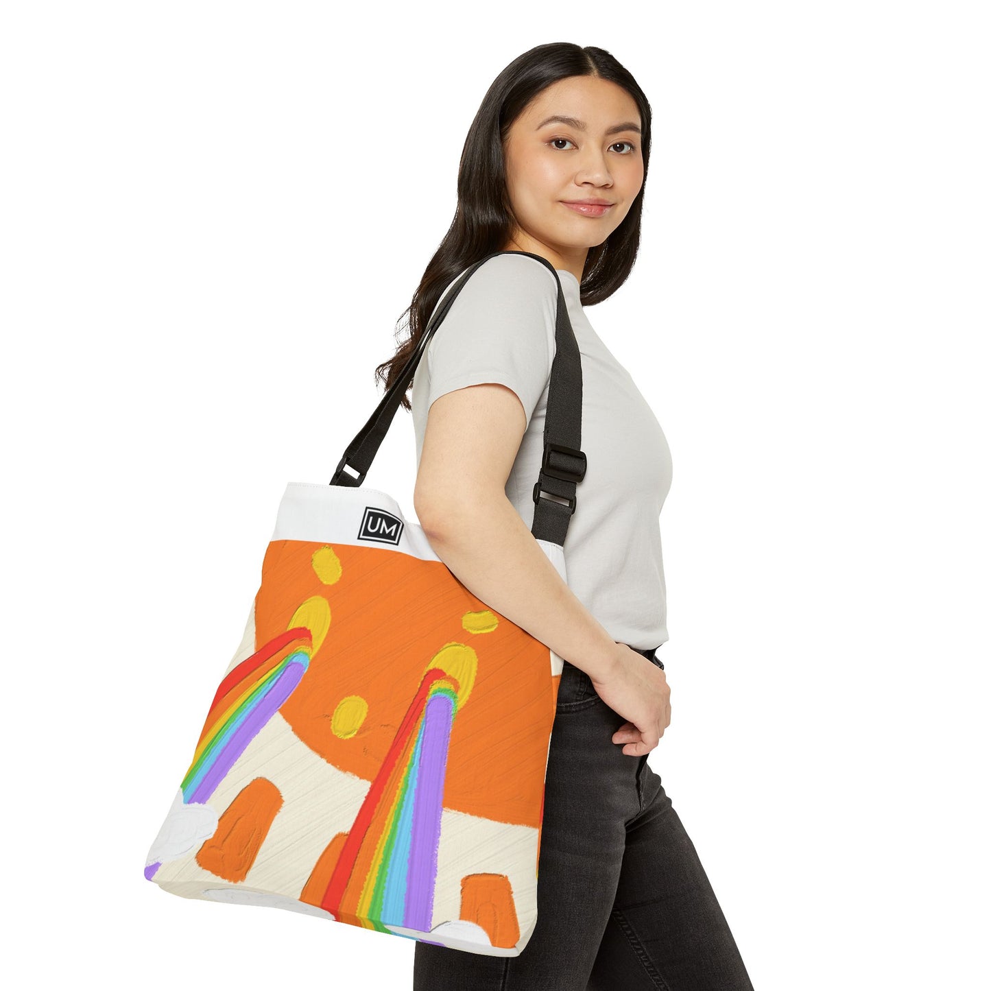 Colourful Adjustable Tote Bag