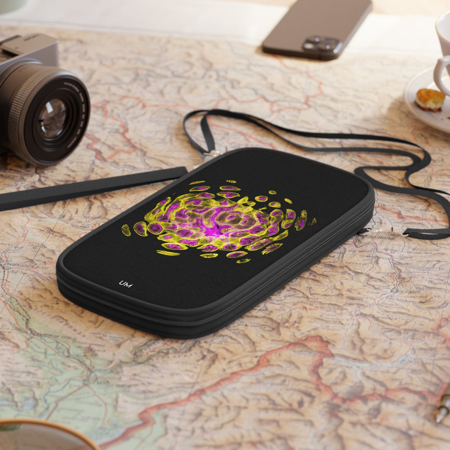 Abstract Passport Wallet