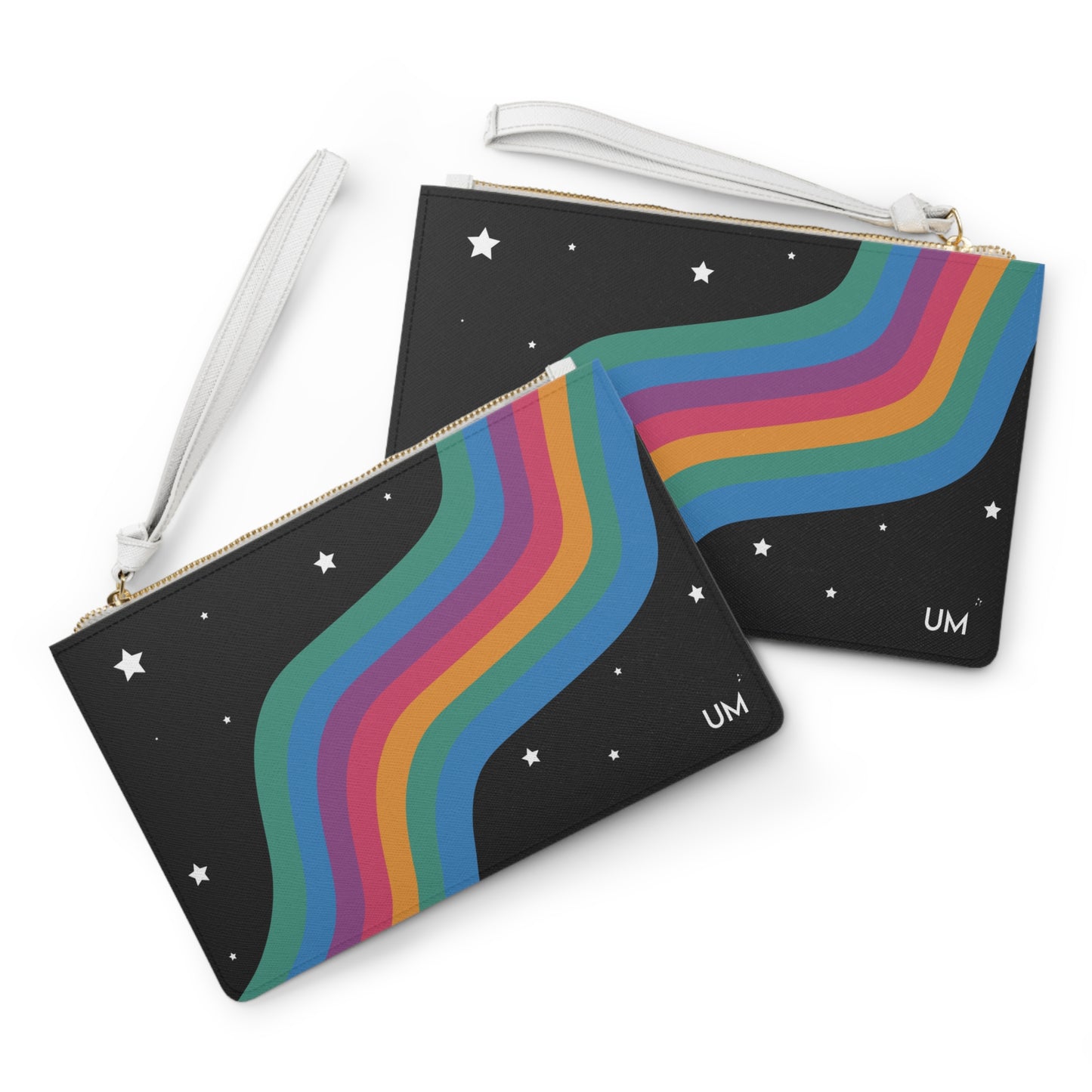 Checkrain Clutch Bag