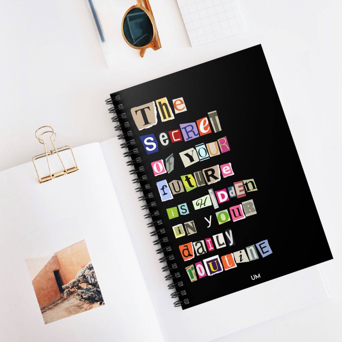 UM Spiral Notebook - Ruled Line