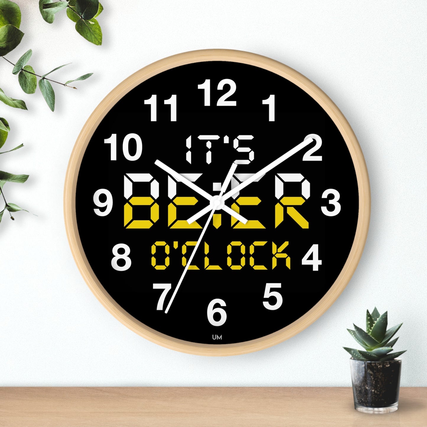 Beer O' Wall Clock