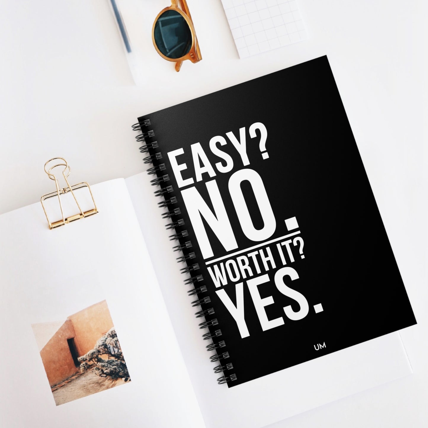 UM Spiral Notebook - Ruled Line