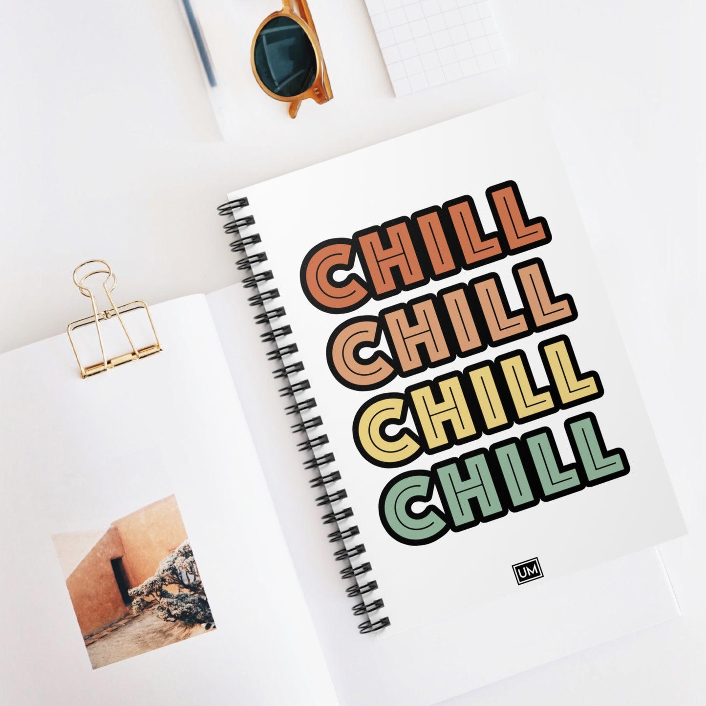 UM Spiral Notebook - Ruled Line