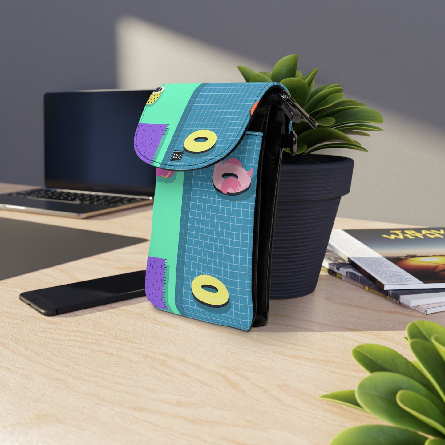 Summer Vibe Small Cell Phone Wallet