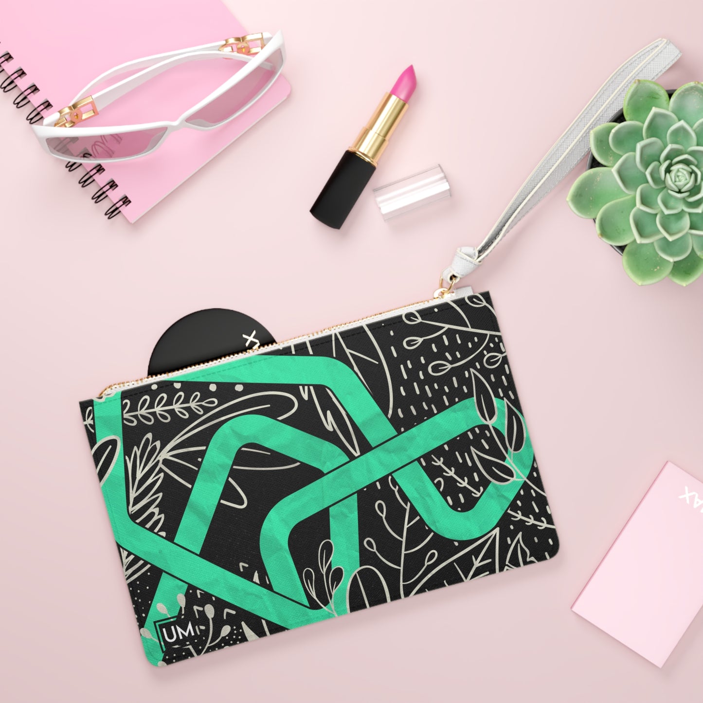 Abstract Clutch Bag