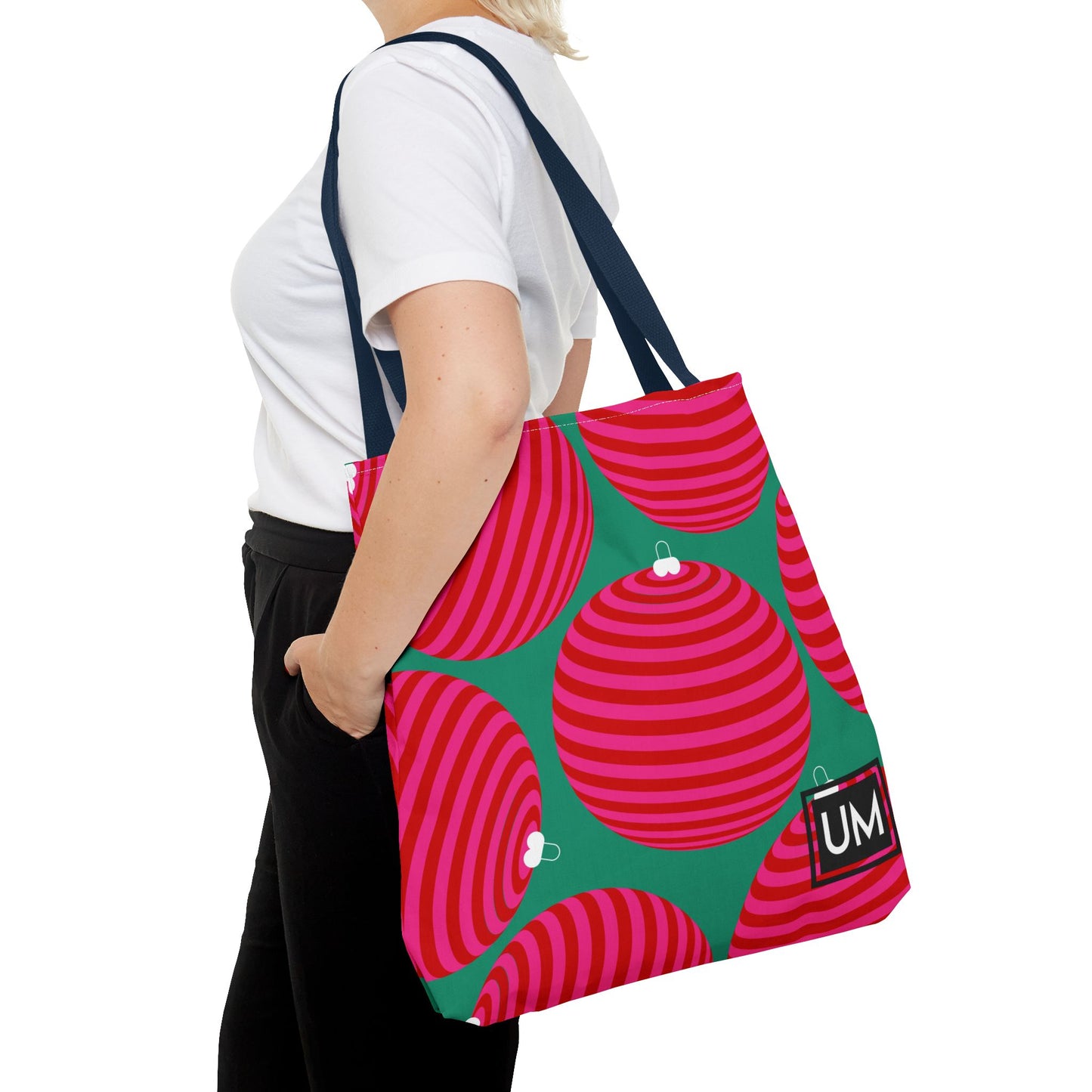 Modern Christmas Tote Bag (AOP)