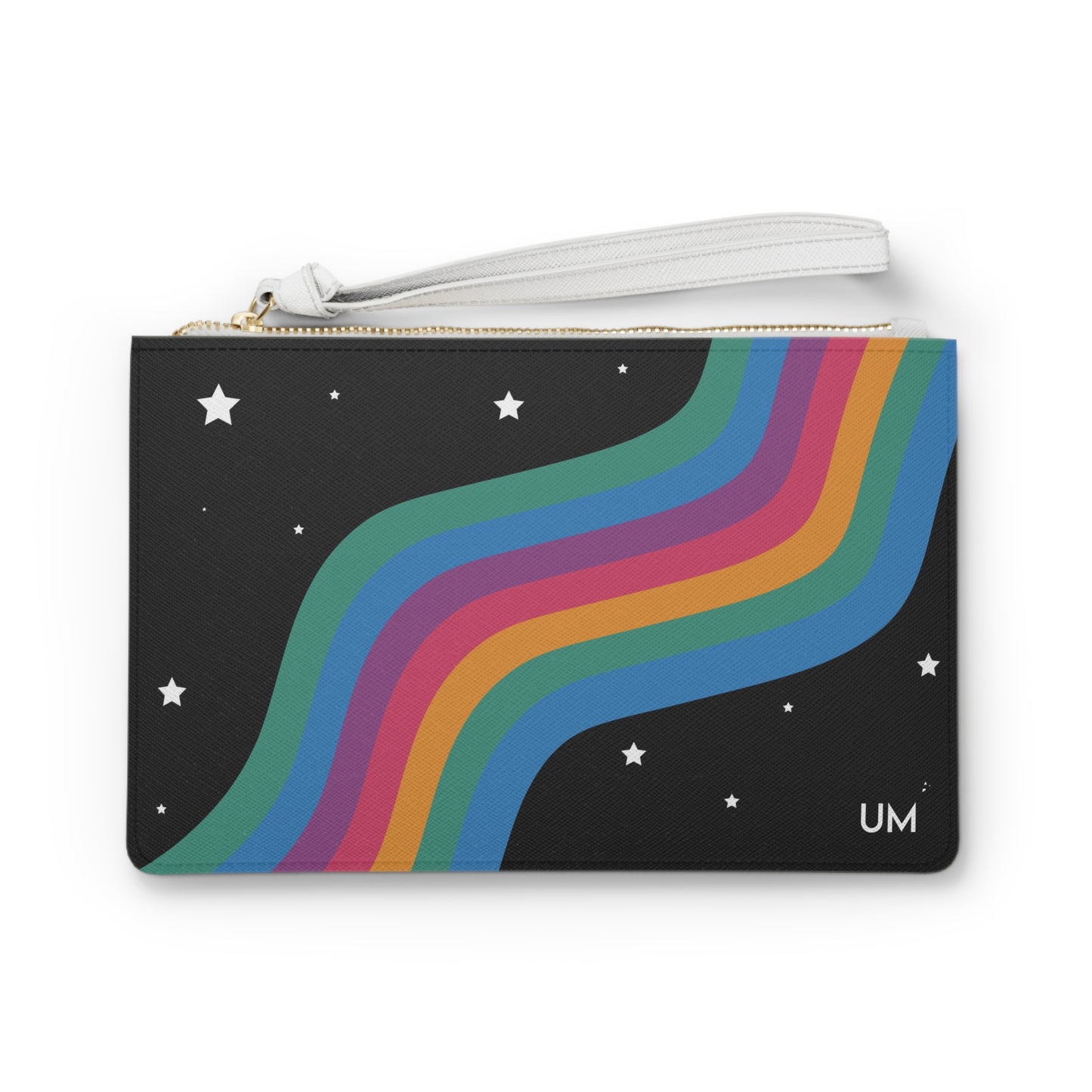 Checkrain Clutch Bag