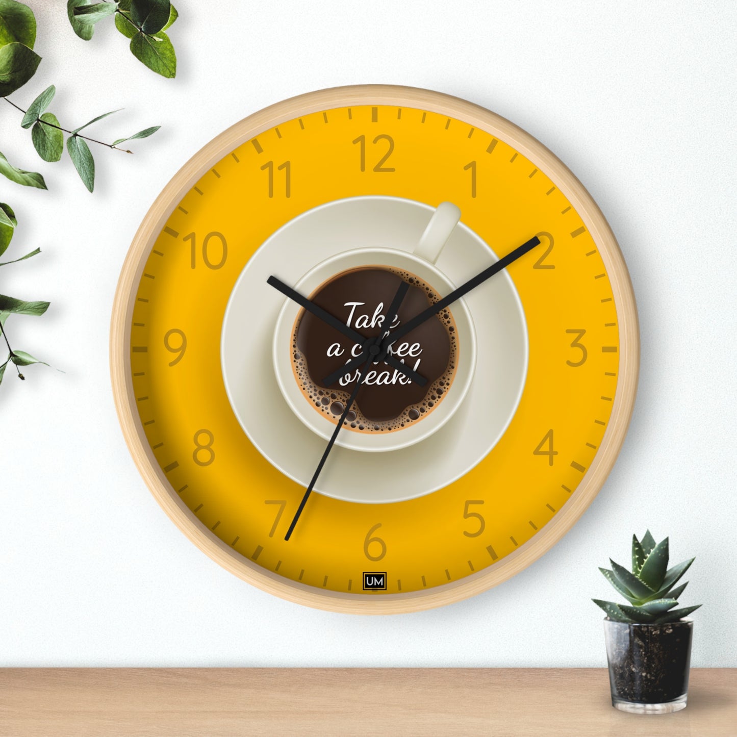 Coffee Break Wall Clock