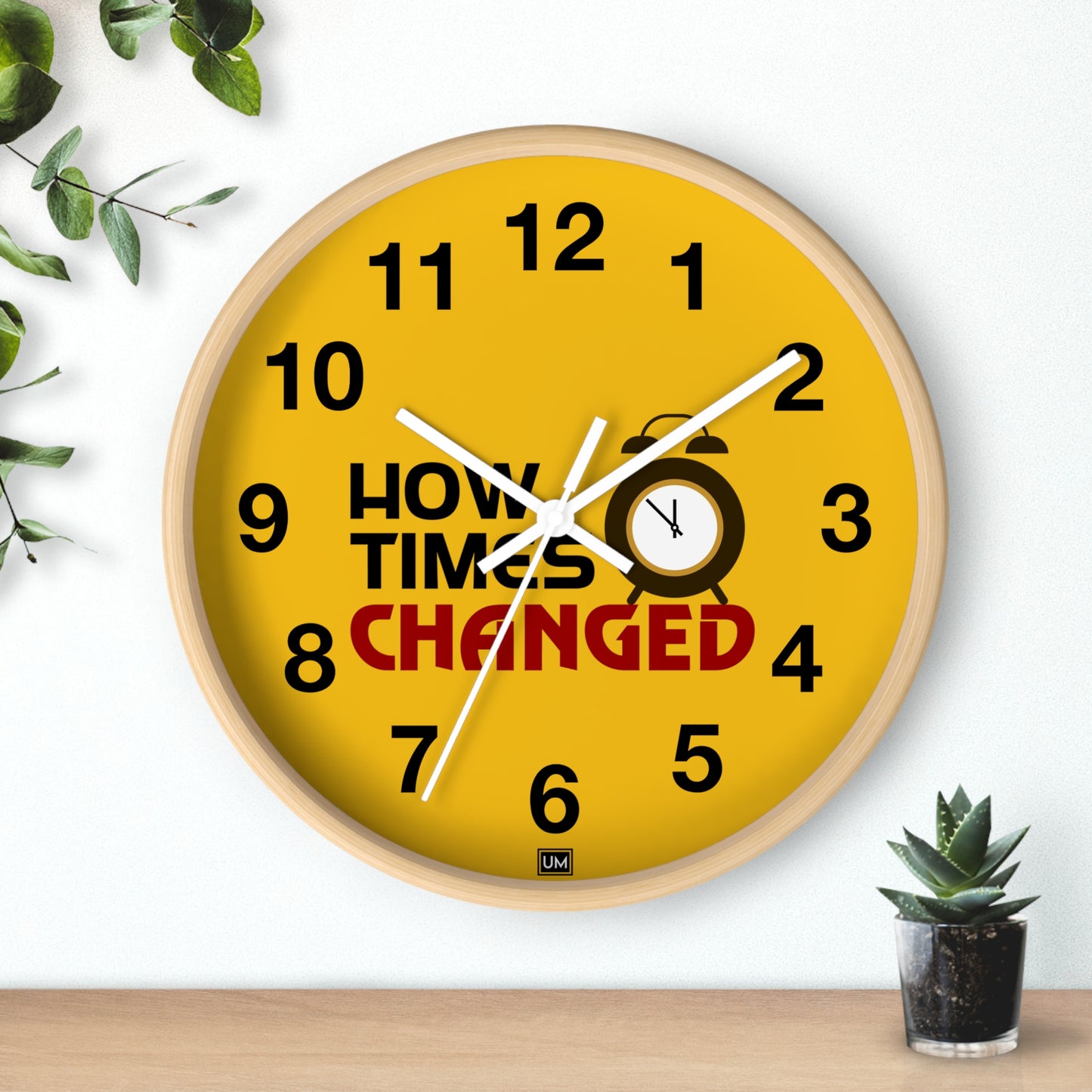 Time Changed Wall Clock