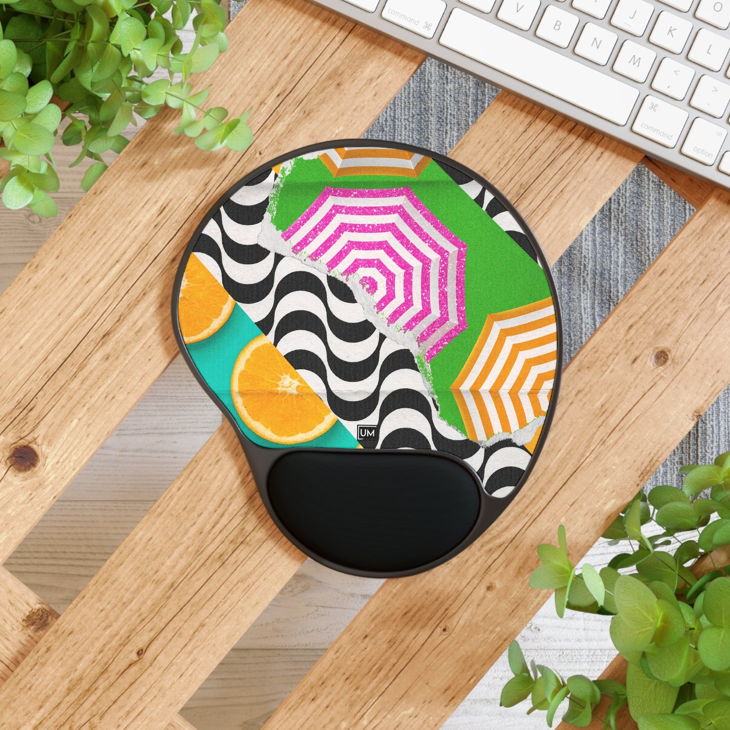 Carnival Mouse Pad With Wrist Rest