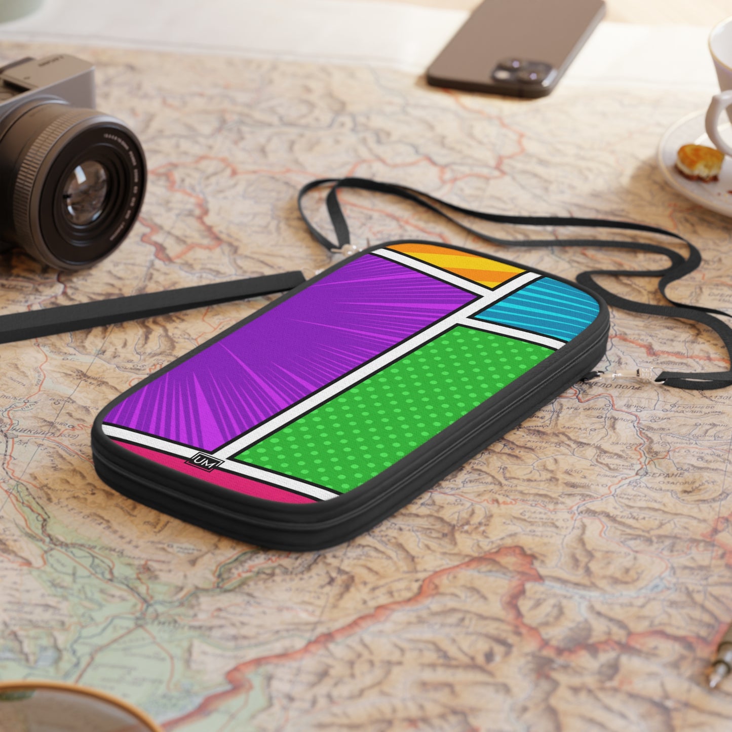 Comic Passport Wallet