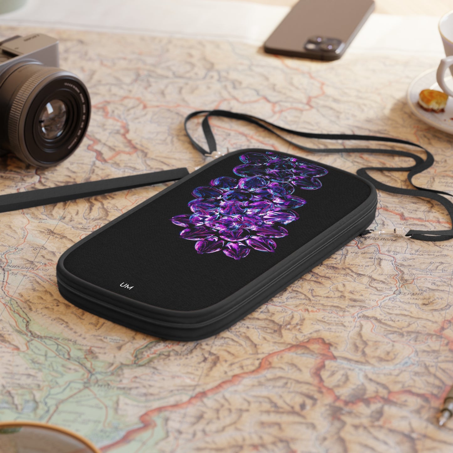 Abstract Passport Wallet