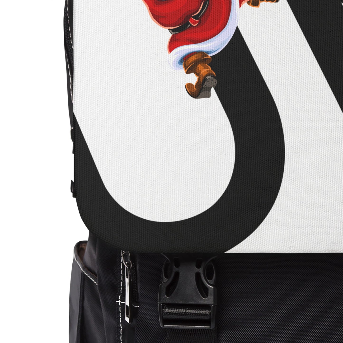 Santa Unisex Casual Shoulder Backpack