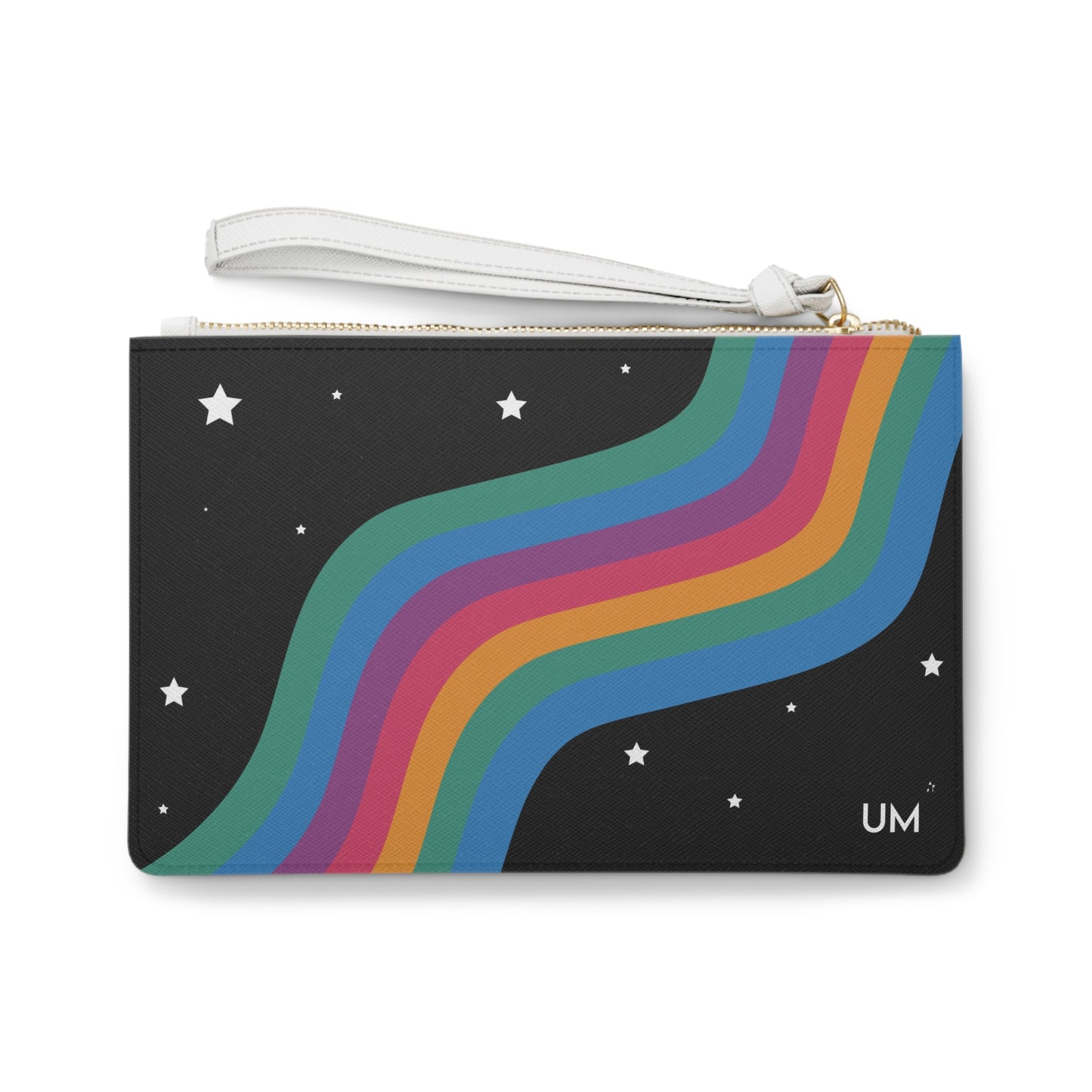 Checkrain Clutch Bag