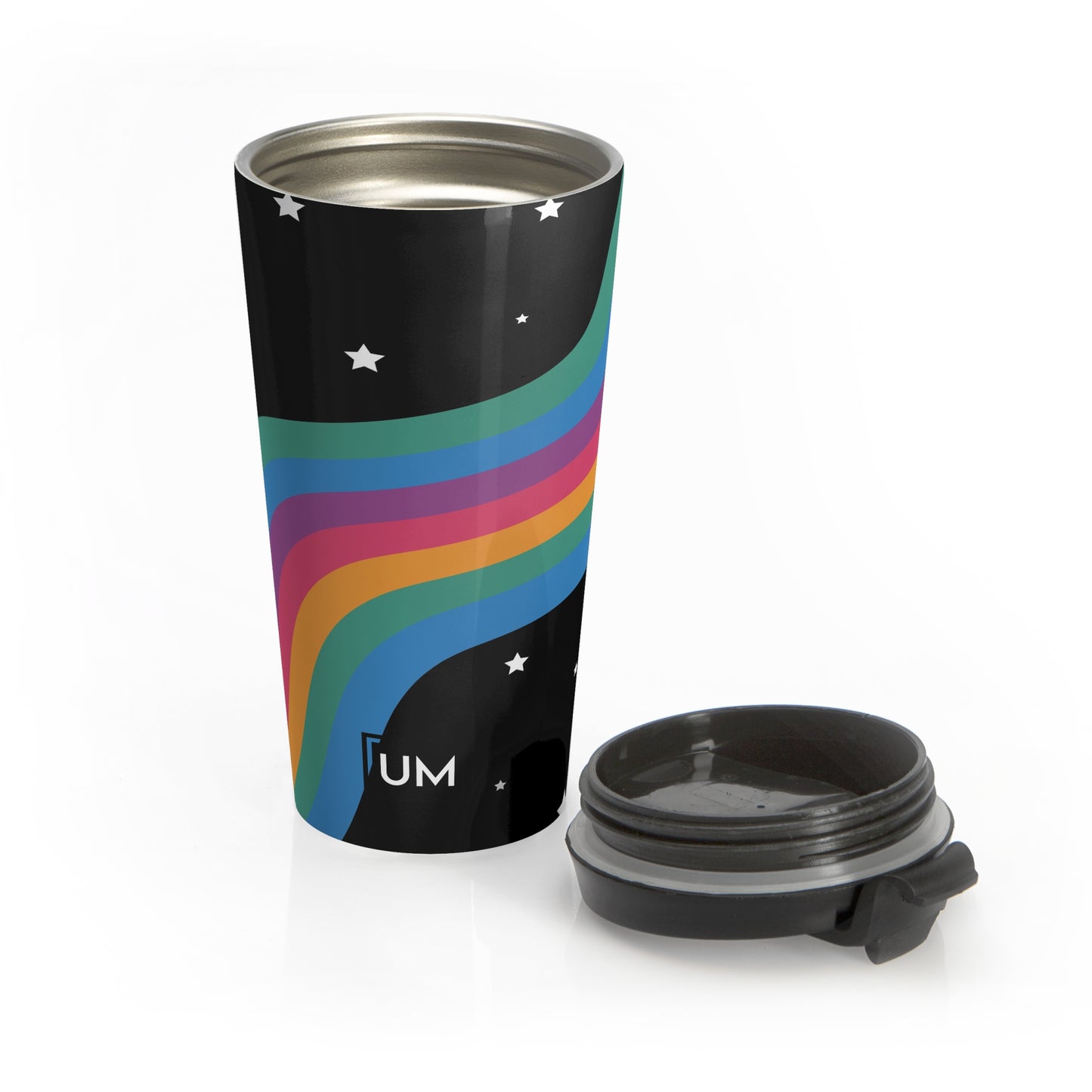 Checkrain Stainless Steel Travel Mug