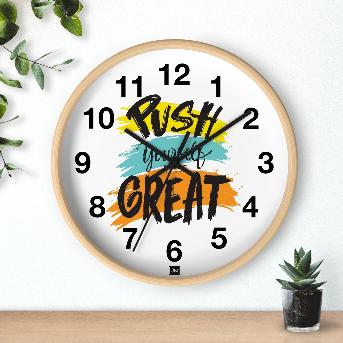 Be Great Wall Clock