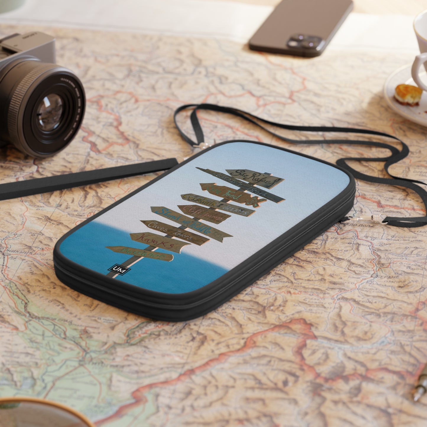 Sign Board Passport Wallet