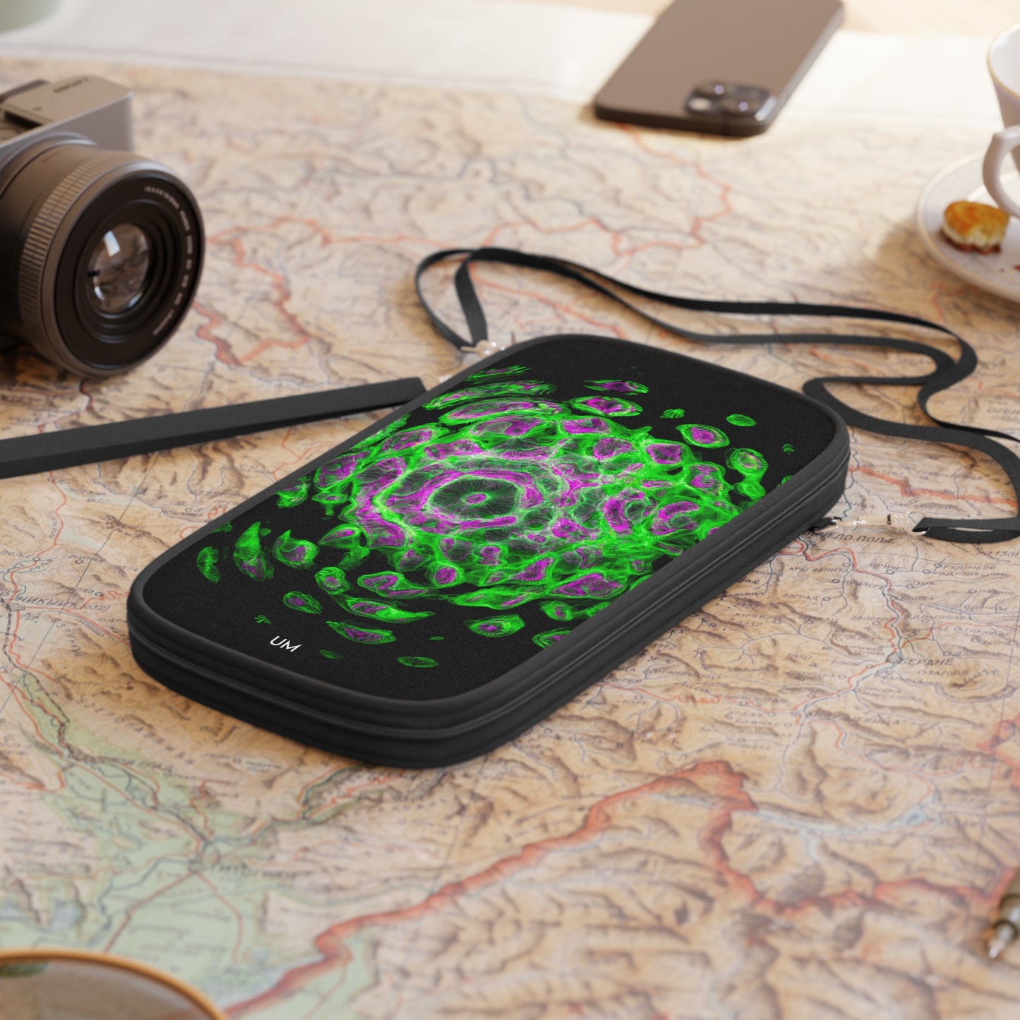 Abstract Passport Wallet