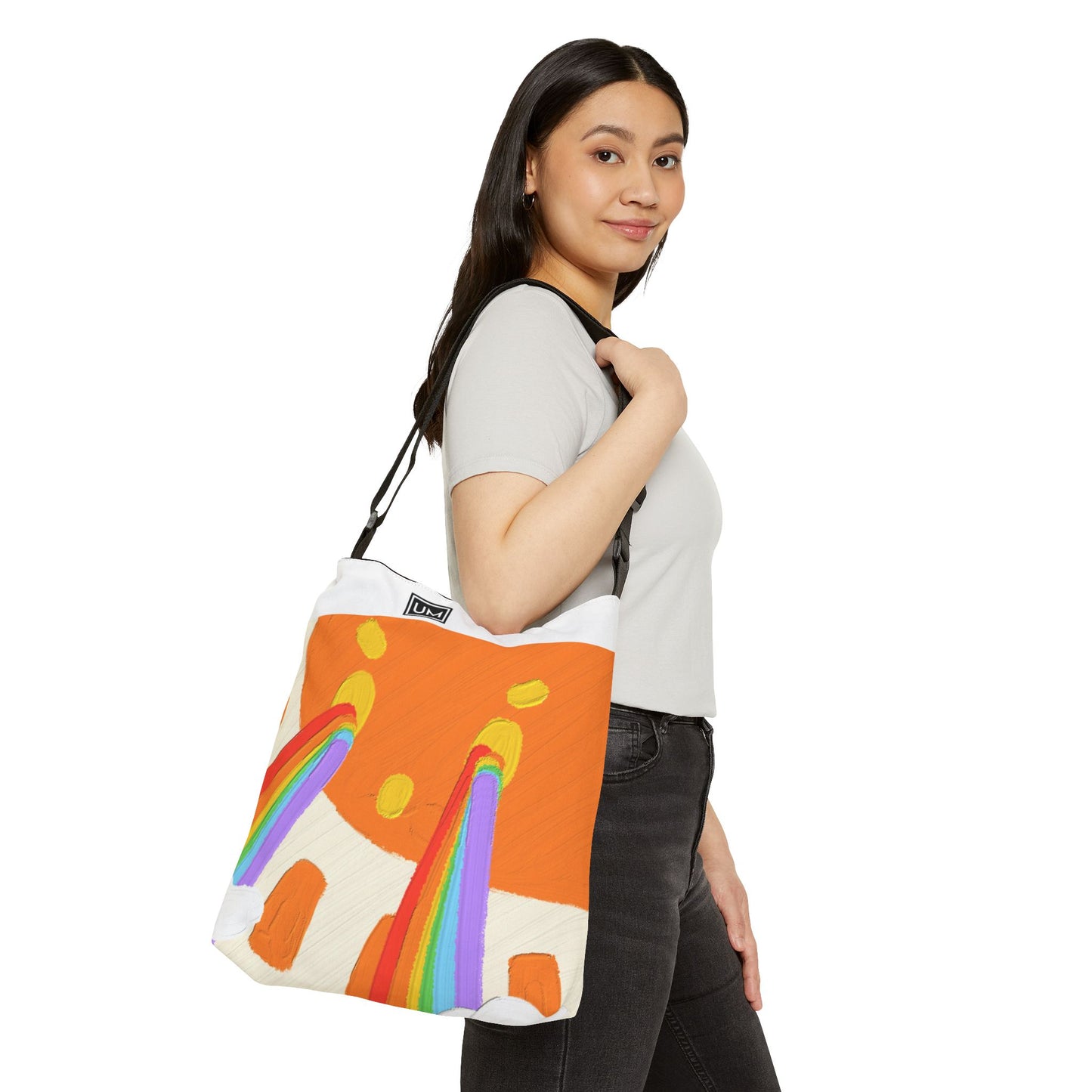 Colourful Adjustable Tote Bag