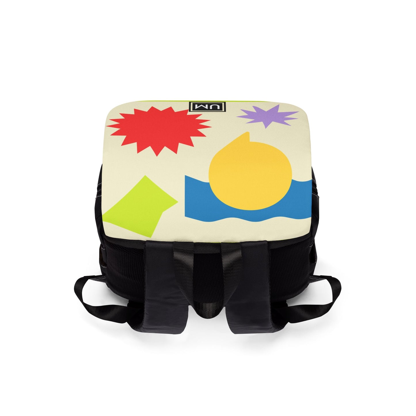 Hippie Unisex Casual Shoulder Backpack