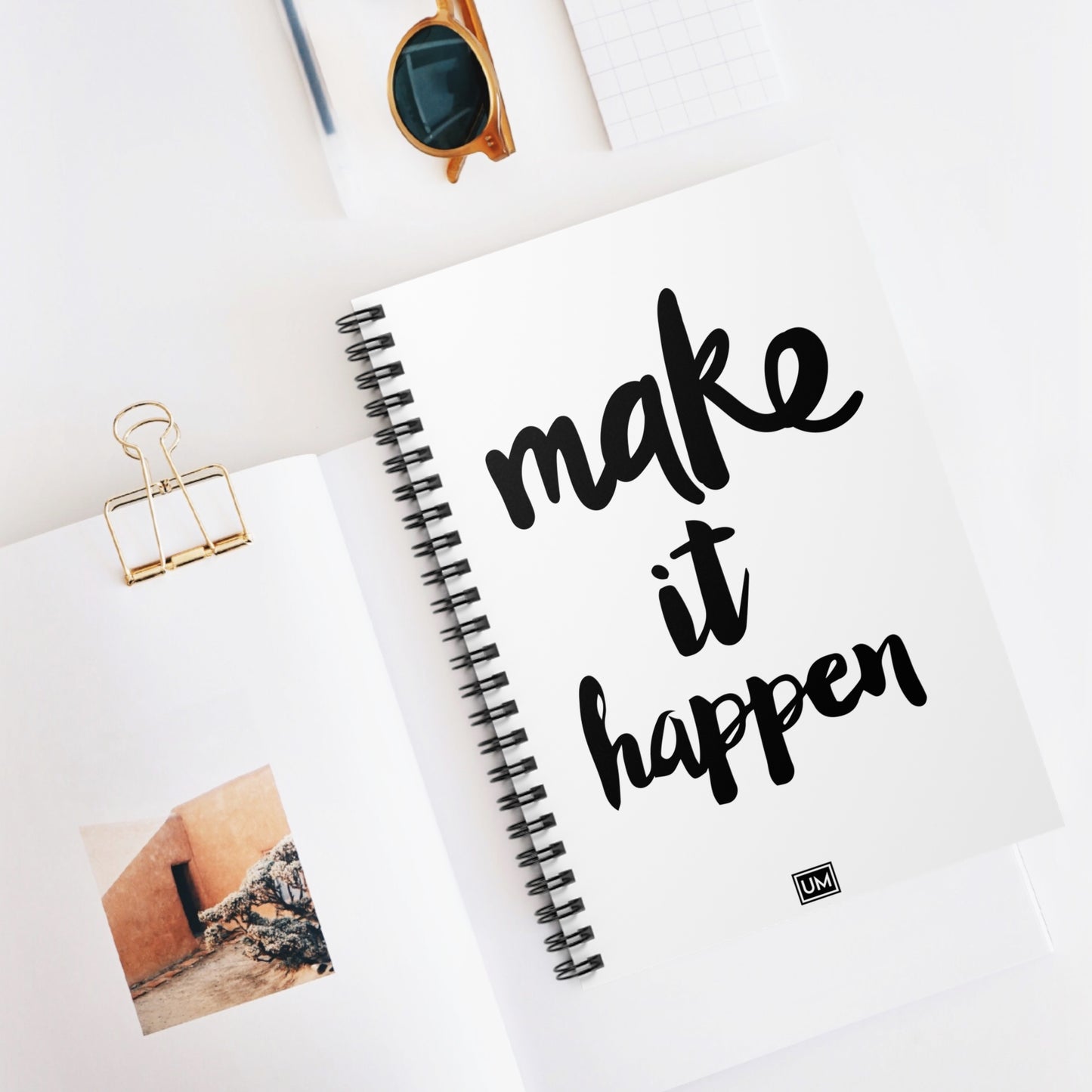 UM Spiral Notebook - Ruled Line