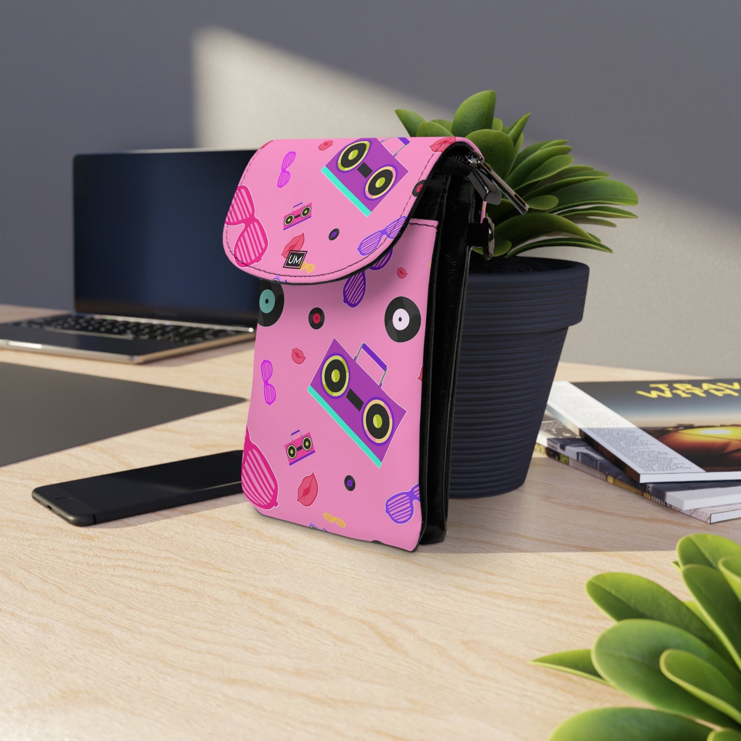 Pretty Pop Small Cell Phone Wallet