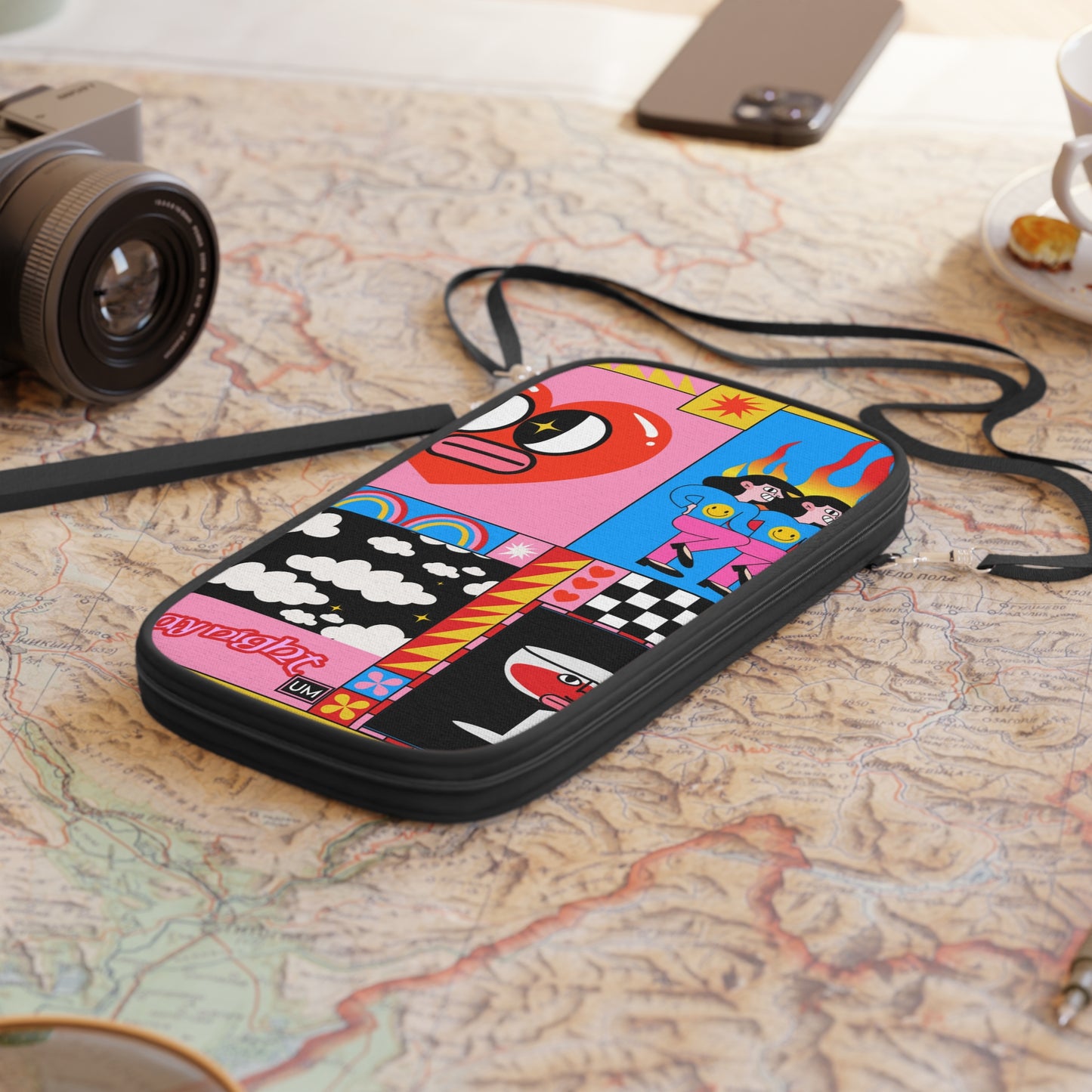 Vibrant Passport Wallet