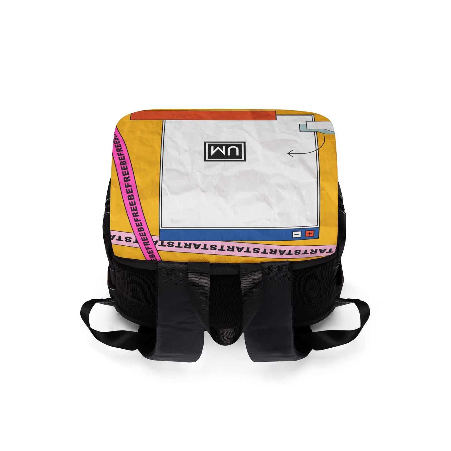 Vibrant Unisex Casual Shoulder Backpack