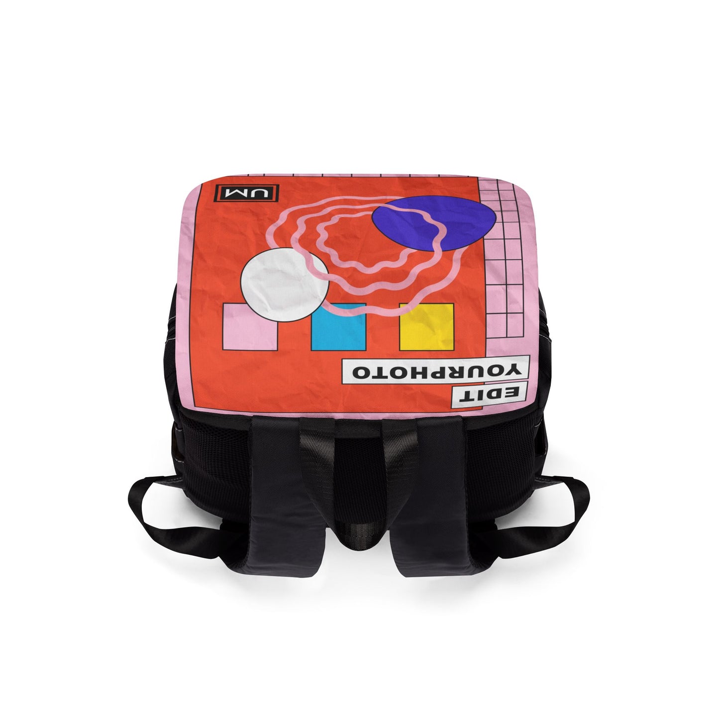 Vibrant Unisex Casual Shoulder Backpack