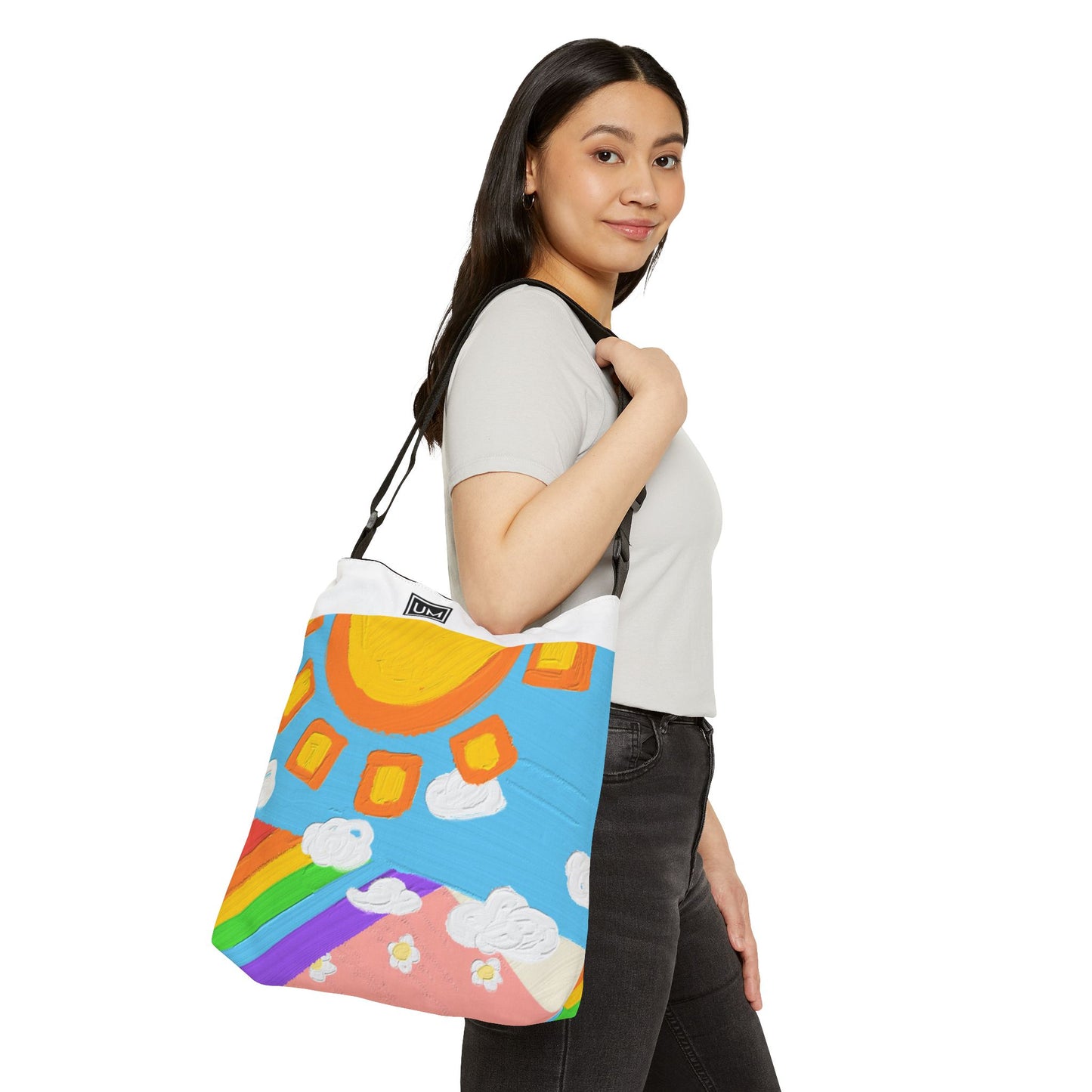 Colourful Adjustable Tote Bag