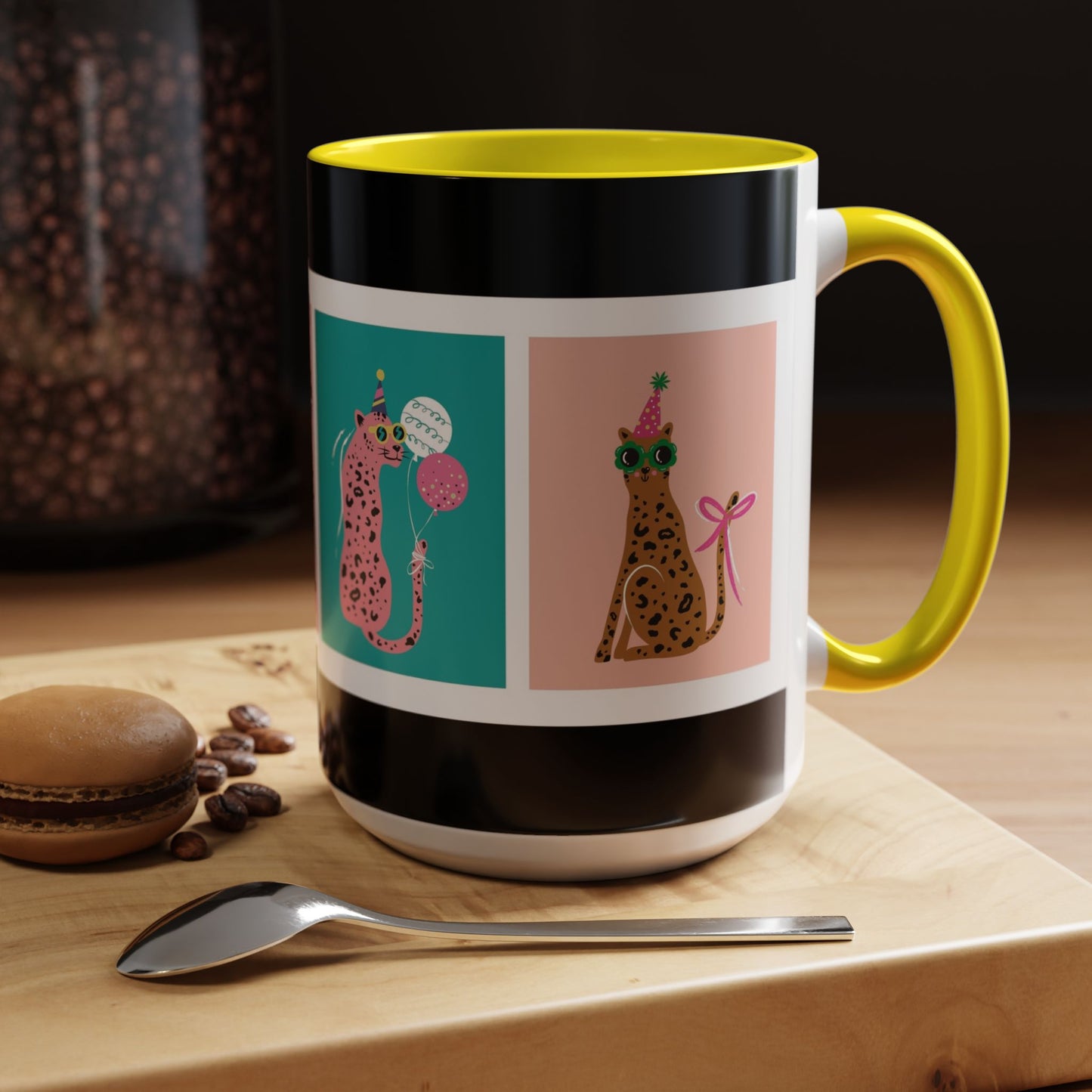 Animal Print Coffee Mug (11, 15oz)