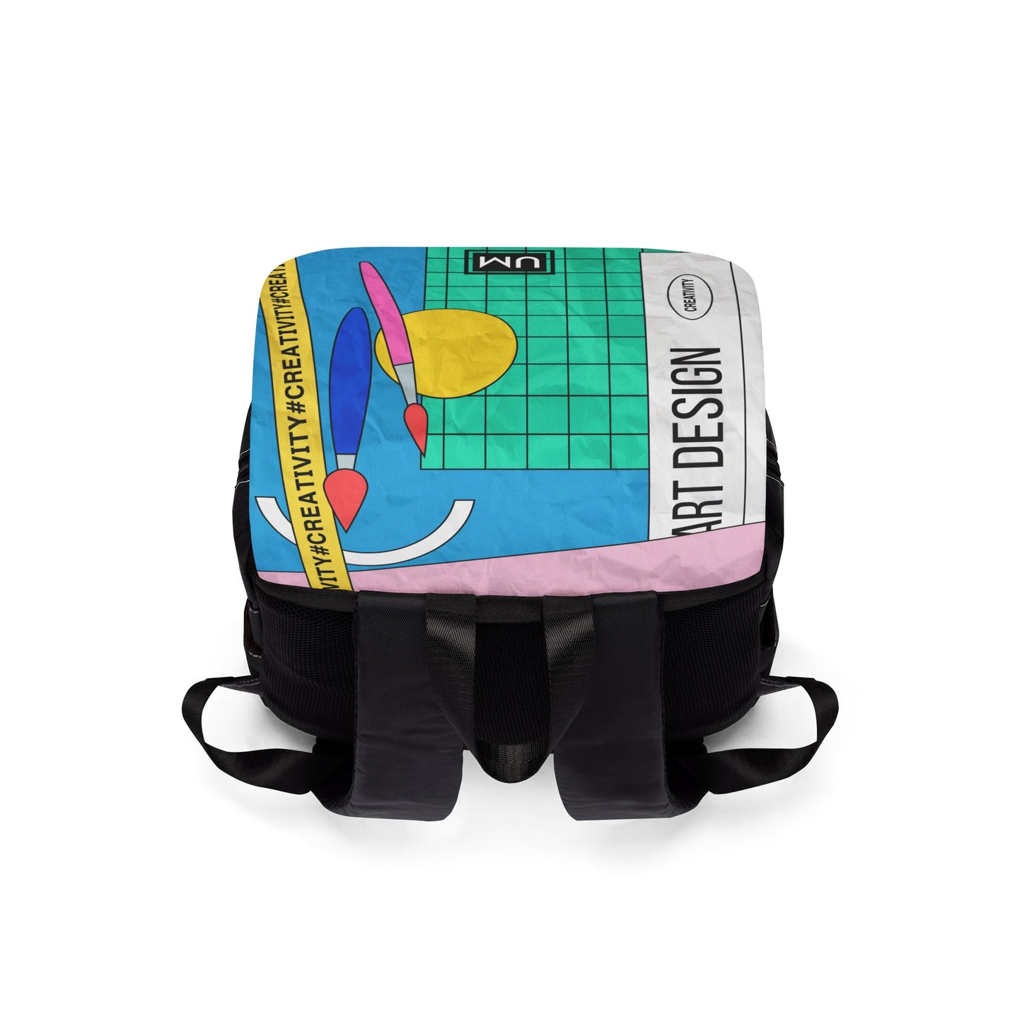 Vibrant Unisex Casual Shoulder Backpack