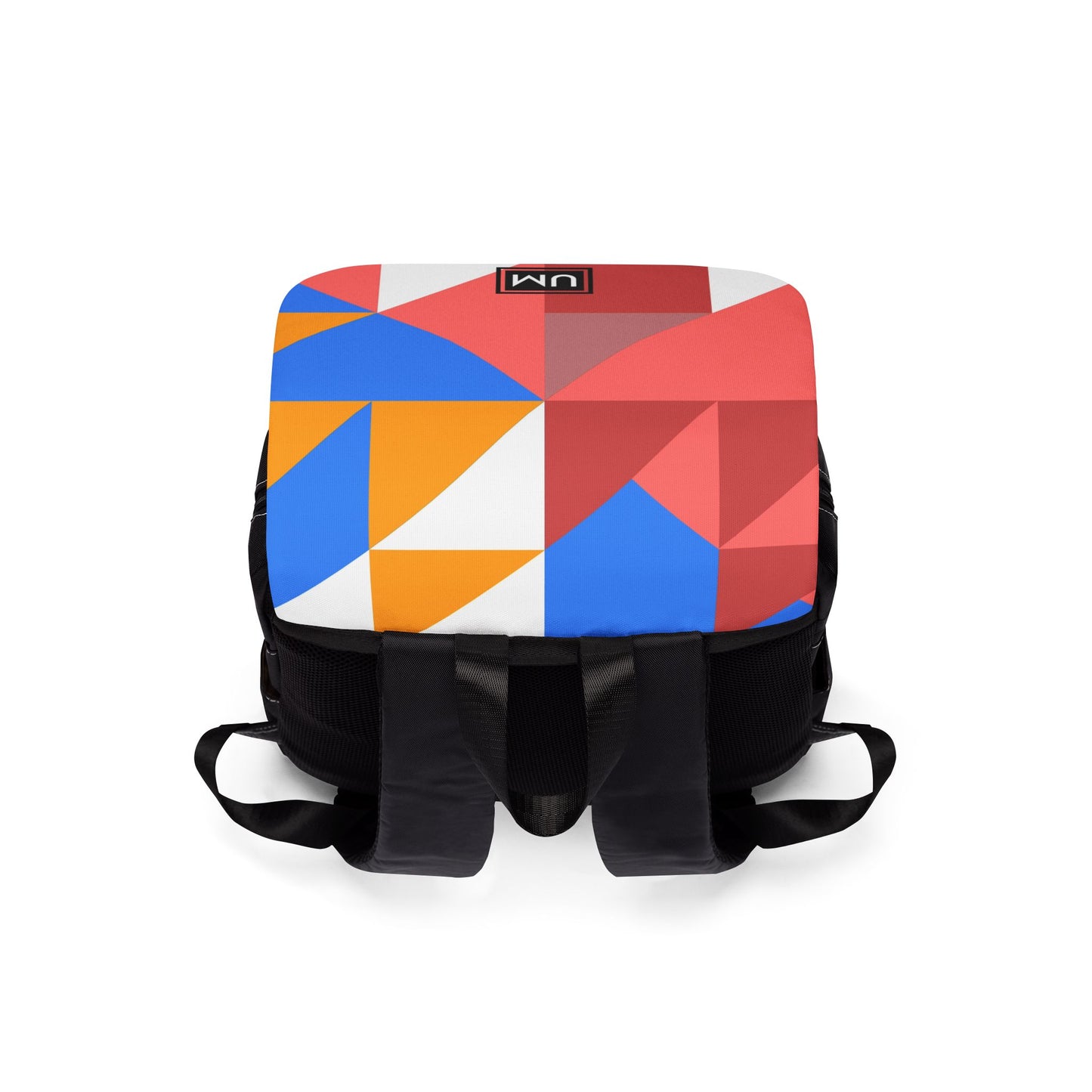 Color Block Modern Unisex Casual Shoulder Backpack
