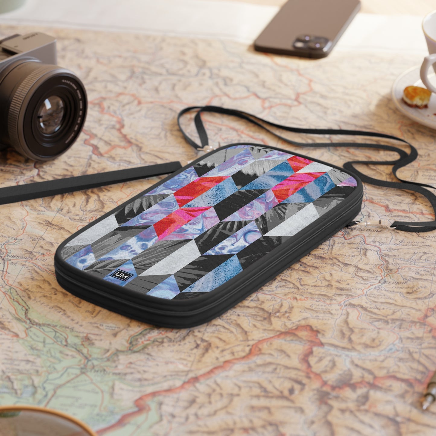 Abstract Passport Wallet