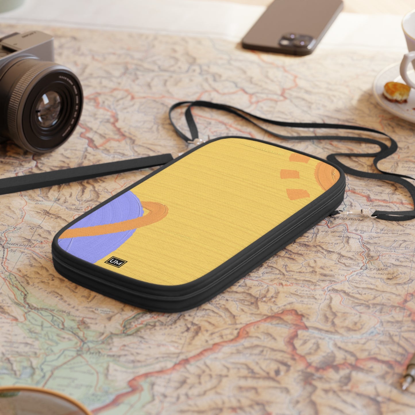 Abstract Passport Wallet