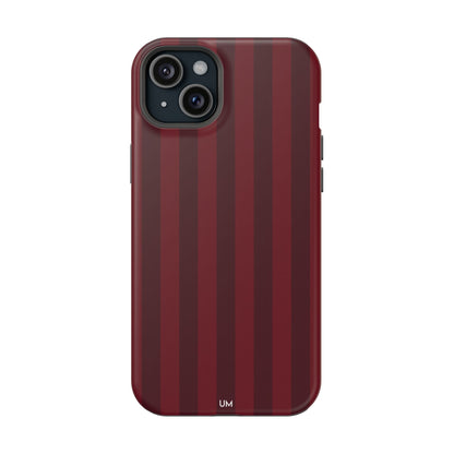 Bordeaux Pinstripe