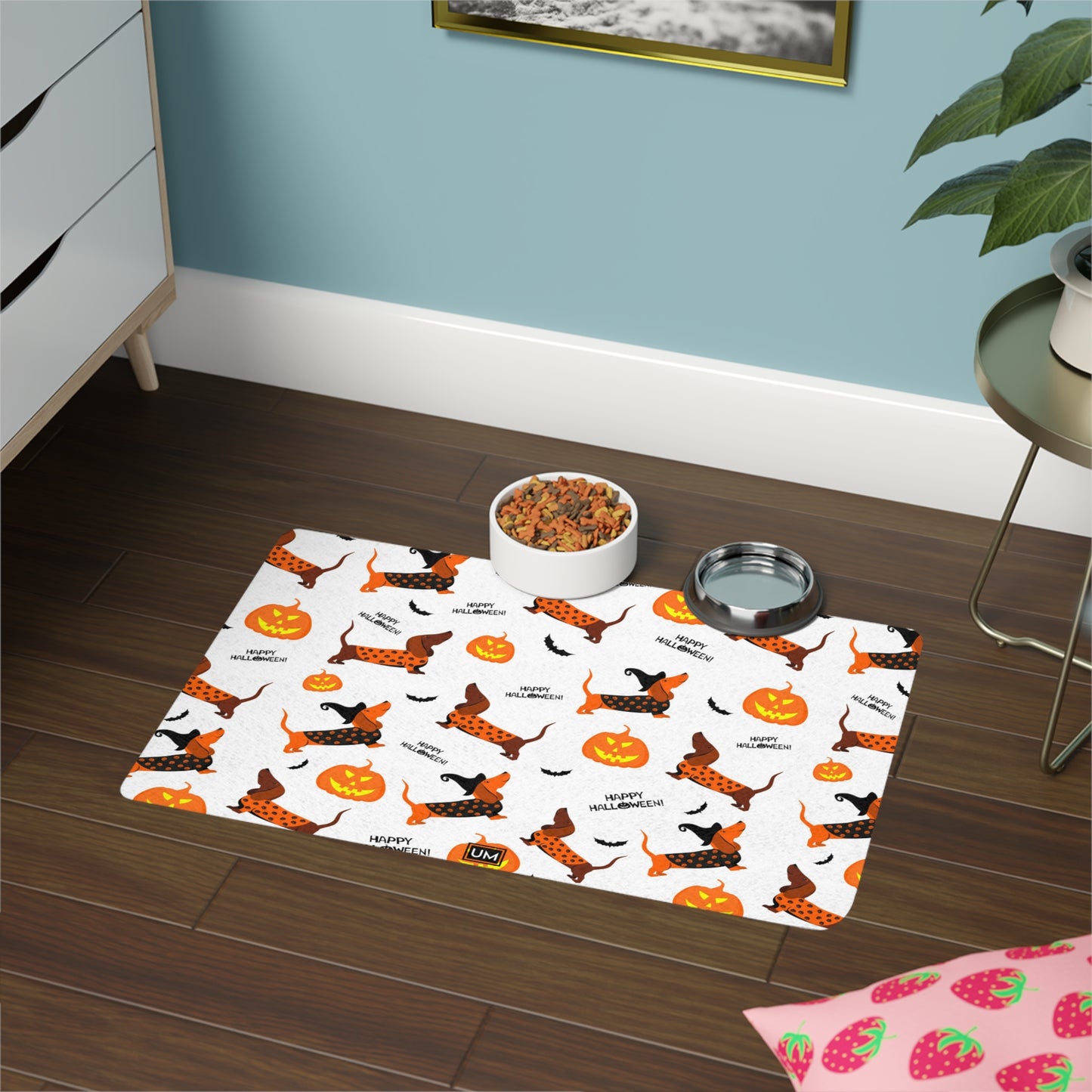 Alfombrilla para comida para mascotas UM (12 x 18)