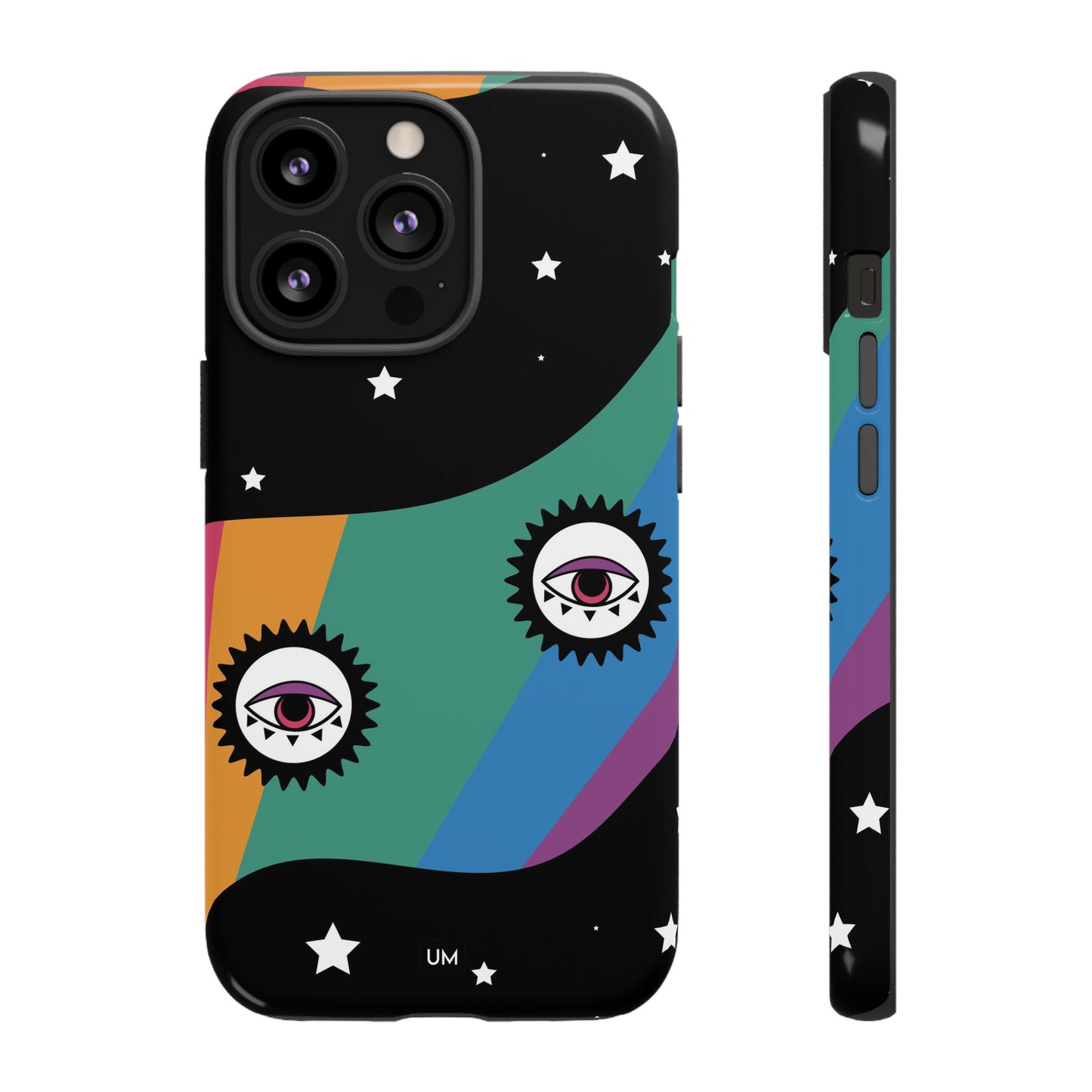 Estuche resistente Arcoiris Eye