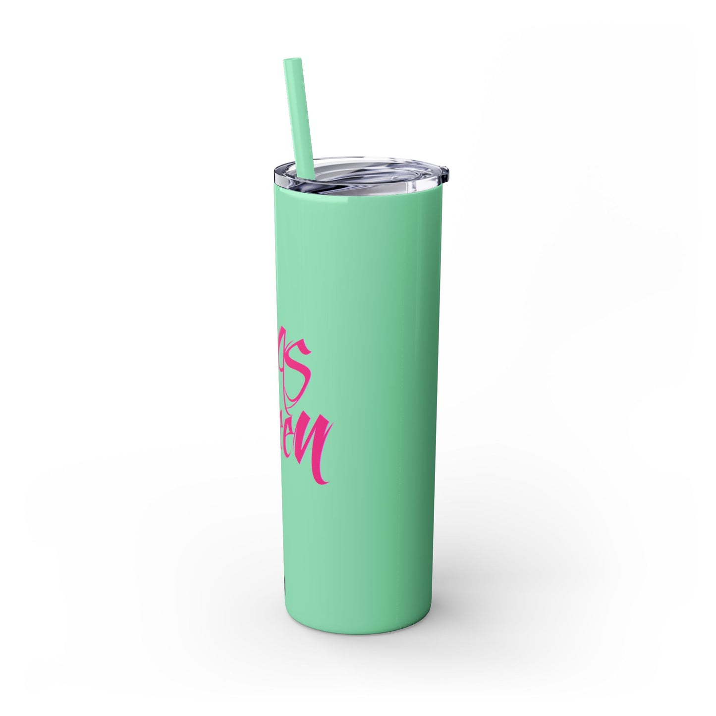 Queen Tumbler with Straw, 20oz