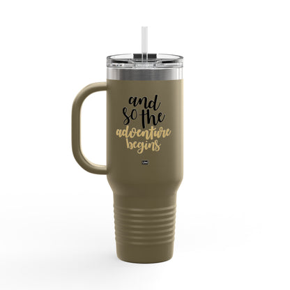 Adventure Begins Mug, 40oz