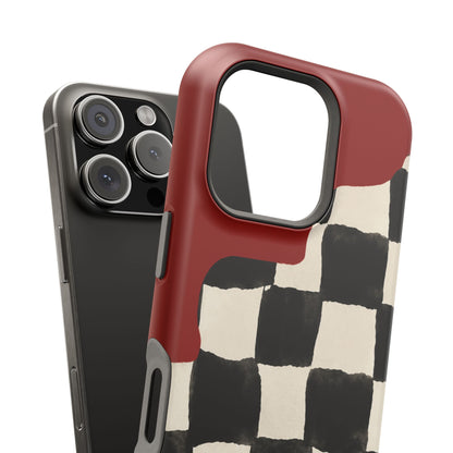 Checkerboard Red