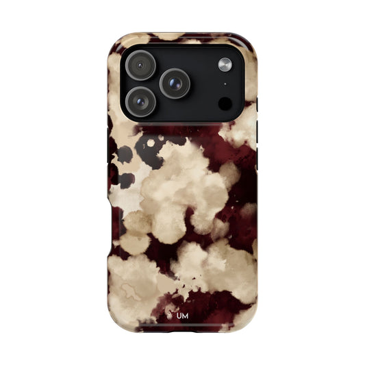 Marbled Burgundy