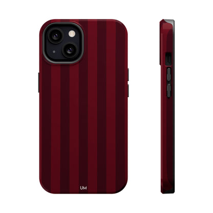 Bordeaux Pinstripe