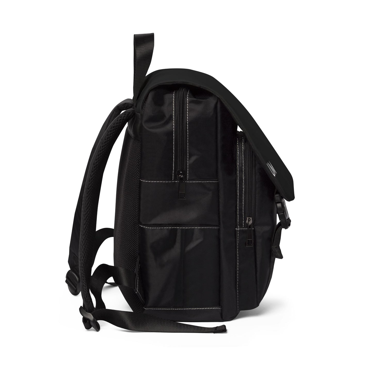 Mochila unisex de estilo casual, de color negro