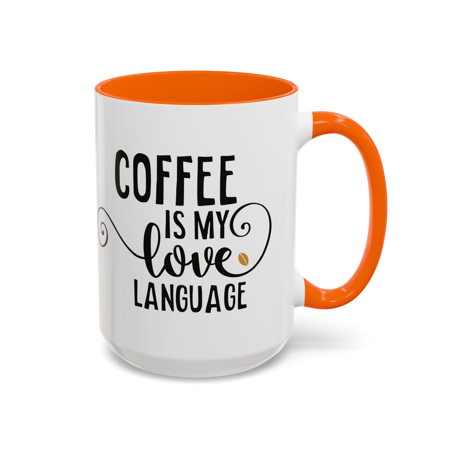 Taza Mi amor por el café (11, 15 oz)