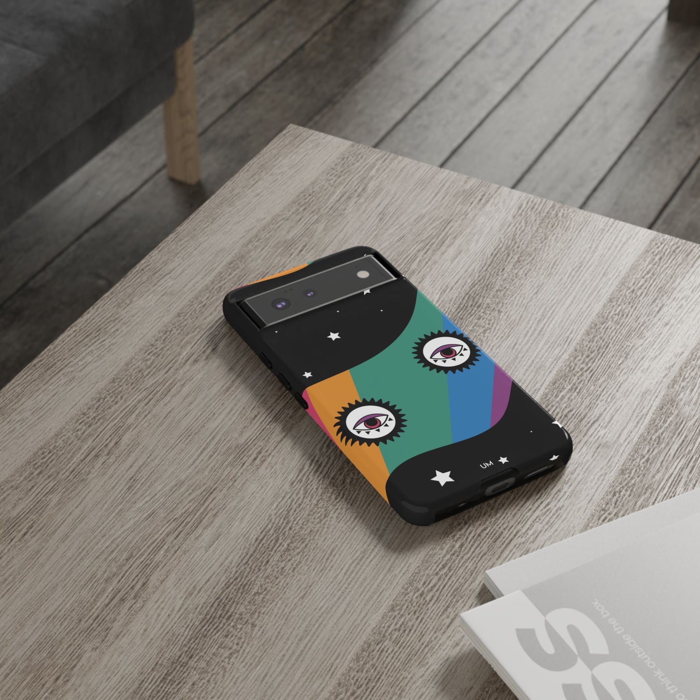 Estuche resistente Arcoiris Eye