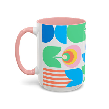 Taza de café colorida (11, 15 oz)