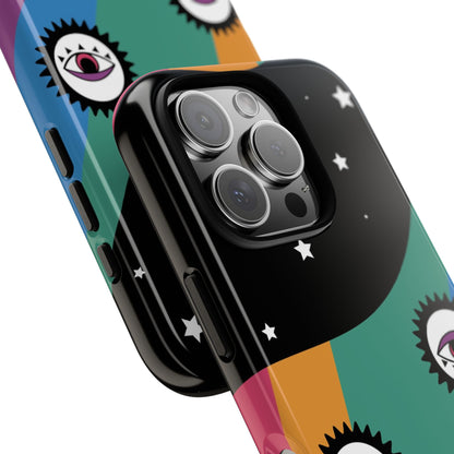 Estuche resistente Arcoiris Eye