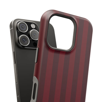 Bordeaux Pinstripe